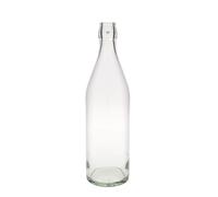 Botella de vidrio de 1.000 ml 'Giara', boca: cierre de palanca