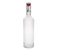 Botella de vidrio de 1.000 ml 'Optima Hydrosommelier', boca: cierre de palanca
