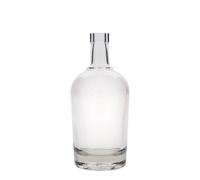 Botella de vidrio de 700 ml 'Amarillo', boca: corcho