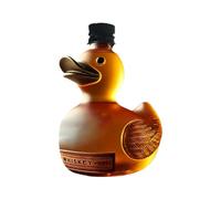 Botella de vino con forma pato whisky 3D 300 ml, divertida, decantador broma, decoración for bar, oficina y hogar(B)