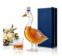 Botella De Vodka Esculpida En 3D, Botella De Vodka Esculpida En 30 Aniversario, Exquisita Y Duradera For Almacenar Whisky Vodka Ron Y Vino(1)