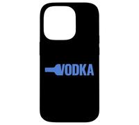 Botella de Vodka Good Times Cool Happy Hour Drink Carcasa para iPhone 14 Pro