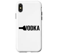Botella de Vodka Good Times Cool Happy Hour Drink Carcasa para iPhone X/XS