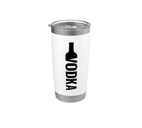Botella de vodka Good Times Cool Happy Hour Drink Vaso térmico de acero inoxidable de doble pared