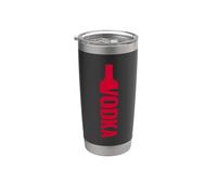 Botella de vodka Good Times Cool Happy Hour Drink Vaso térmico de acero inoxidable de doble pared