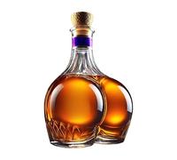 Botella de whisky - Botella de alcohol de forma realista y divertida | Decantador de vino de diseño novedoso | Contenedor de bebida de amplia aplicación para sake, té helado, tequila, vodka, vino