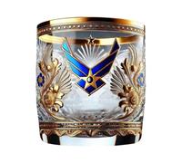Botella de whisky de 340 ml, vaso de homenaje a veteranos, vasos de whisky militares personalizados, decoraciones patrióticas, vaso de homenaje a veteranos personalizado, regalo para papá(Q3)