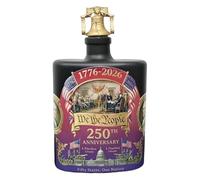 Botella de whisky de vidrio, decantadores de licor conmemorativos del 250 aniversario, regalo único para amantes de la historia, contenedor irlandés de vidrio reciclable