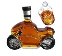Botella de whisky | Decantador de alcohol para motocicleta de 300 ml | Coleccionables para vitrina, comedor, animadores, , hogar, bares, restaurantes, hoteles, clubes, estantes, coleccionistas