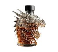 Botella de whisky, decantador de whisky de dragón, divertido recipiente de licor para hombres, degustación en casa, cerveza, día del padre, boda, soltero, evento, coleccionista