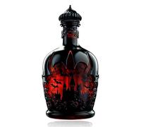 Botella de Whisky Estilo Poción - Decantador de Vino Gótico Vampiro con Diseño de Castillo de Murciélagos, Decoración de Bar de Halloween,Botella de Elixir de Fantasía Oscura (Botella de Whisky B)