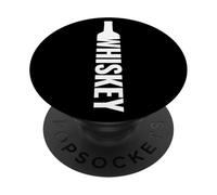 Botella de Whisky Good Times Cool Happy Hour Drink PopSockets PopGrip Adhesivo
