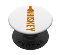Botella de Whisky Good Times Cool Happy Hour Drink PopSockets PopGrip Adhesivo
