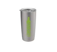Botella de whisky Good Times Cool Happy Hour Drink Vaso térmico de acero inoxidable de doble pared