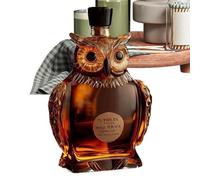 Botella decantadora de whisky, 350 ml, vintage, de alta transparencia, para cocina, botella de para licor, para marido, vecino, reuniones familiares, fiestas, Navidad, bodas, restaurantes