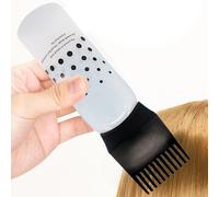 Botella Del Aplicador De Aceite Para El Cabello: Cepillo De Aplicador Del Cuero Cabelludo, Botella De Peine Para Colorear Para El Cabello | Herramienta De Compresión De Tinte Raíz, De Loción