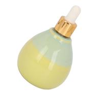 Botella Dispensadora de Aceite Esencial de Cerámica, Tarro de Aceite Esencial de Cerámica de 95 Ml de Capacidad, Uso Doméstico Sellado para Polvo (GREEN)