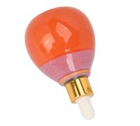 Botella Dispensadora de Aceite Esencial de Cerámica, Tarro de Aceite Esencial de Cerámica de 95 Ml de Capacidad, Uso Doméstico Sellado para Polvo (PINK)