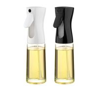 Botella Dispensadora de Aceite,pulverizador de aceite de 2 piezas,dispensador de aceite para cocina, pulverizador de aceite Mister para cocinar,cocina,barbacoa,freidora,ensalada,hornear (200 ml)