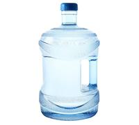 Botella dispensadora de agua Jarra de agua de 7, 5 l con asa Contenedor resistente con tapón de rosca PC de grado alimenticio Tanque transparente sellado para el hogar, dormitorio, té al aire lib
