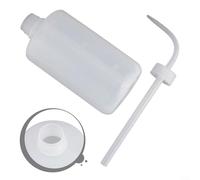 Botella dispensadora de plástico diseñada para un flujo de agua preciso en el cuidado del jardín, almacenamiento de cocina y entornos de laboratorio (1000 ml)