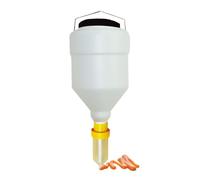 Botella dispensadora de salsa - 3,5 litros de recarga suspendida recipiente apagado a prueba de fugas | Ensalada de mostaza de gran capacidad condimento para botella de ketchup restaurante café