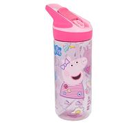 Stor8412497139972Premium Tritán Botella, 620 ml Capacidad, Peppa Pig Bruma