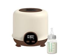 Botella eléctrica para bebés en polvo, mezclador automático de fórmula para bebés - Bullaker automático de botellas de leche de bajo ruido - Coctelera eléctrica - Carga USB - Pantalla LED prevenida