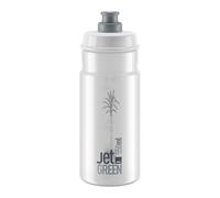 Botella de agua para bicicleta Elite Jet Green ( Transparente / 550 mL )
