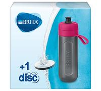 Brita Fill&Go Active Deportes 600 ml Plástico Negro, Rosa