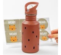 Botella Happy Prints Caramel Lässig personalizable para niños