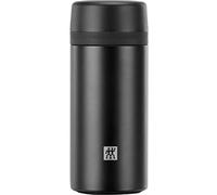 Botella infusora de té y frutas, 420 ml, color negro