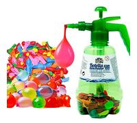 Botella Inyectora con Hinchador y 100 Globos de Agua para Llenar Super Rápido