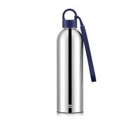 Botella isotérmica de 0,5 l acero inoxidable y azul - 12057-16-540B