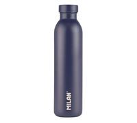 Milan 1918 - Botella Isotérmica De 0.6l En Acero Inoxidable, Azul Oscuro