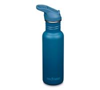 Botella Klean Kanteen Classic Narrow con tapa deportiva flip, 532ml/18oz (Corsair)
