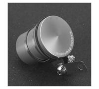 Botella Líquido De Frenos Para Yamaha FZ6 FZ6N FZ6S FZ6R 2004-2015 Depósito De Líquido De Frenos De Motocicleta Depósito De Aceite Del Embrague Delantero Trasero(Plata,No logo)