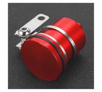 Botella Líquido De Frenos Para Yamaha VMAX 1200 XMAX 125 200 250 400 Depósito De Líquido Frenos Motocicleta Aceite Del Embrague Trasero(rojo)