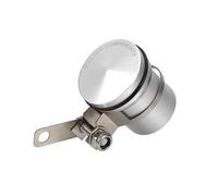 Botella Líquido De Frenos Para Yamaha XJR1300 FJR1300 2004-2015 Depósito De Líquido De Freno Trasero De Motocicleta Depósito De Embrague Copa De Aceite(Plata)
