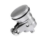 Botella Líquido De Frenos Para Yamaha YZF-R1 R3 R6 YZF 600R YZF R25 R15 Depósito Líquido De Frenos De Motocicleta Depósito De Aceite Del Embrague Delantero Trasero(Plata)