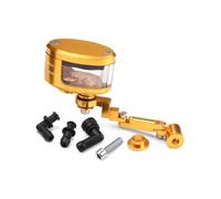 Botella Líquido De Frenos Para Yamaha YZF R1 R6 2005-2012 Soporte Para Depósito De Líquido De Frenos De Motocicleta(Oro,B)