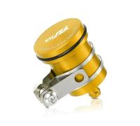 Botella Líquido De Frenos Para Yamaha YZFR15 2008-2016 Depósito De Líquido Frenos Motocicleta Depósito Aceite Del Embrague Copa(Oro)
