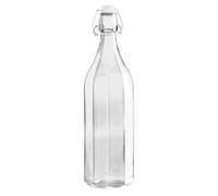 BOTELLA MESA VIDRIO CON TAPÓN