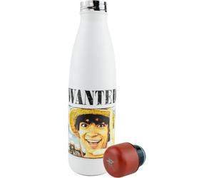 Botella Metálica Cartel Se Busca Monkey D. Luffy One Piece 500 Mls