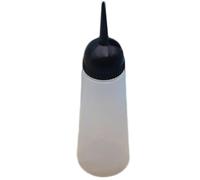 Botella mezcladora de champú para mascotas, dispensador de champú para perros recargable de 150 ml, botella de dilución profesional con líneas de escala y boquilla larga, suministro de baño fácil de