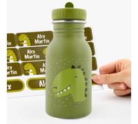 Botella Mr. Dino Trixie personalizable para niños