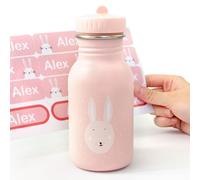 Botella Mrs. Rabbit Trixie personalizable para niños
