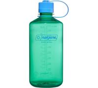 Nalgene Botella de agua - Botella de agua ligera Sustain Tritan, sin BPA, irrompible, para mochilero, senderismo, gimnasio, 907 ml, boca estrecha, color verde pastel
