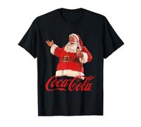 Botella navideña de Papá Noel de Coca Cola Camiseta