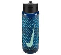 Botella Nike Tr Renew Recharge Straw 24 Oz Graphic Azul Talla única